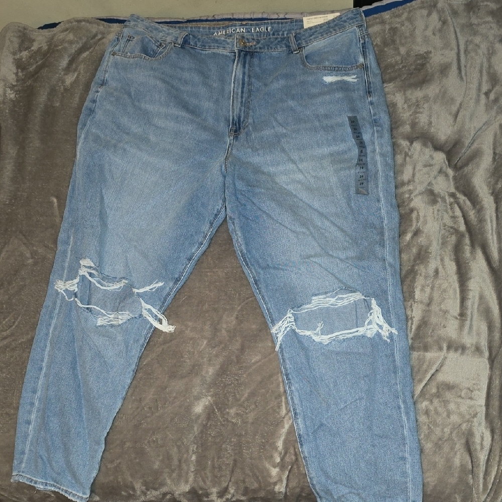 American Eagle Mom Jean, High Rise, 20